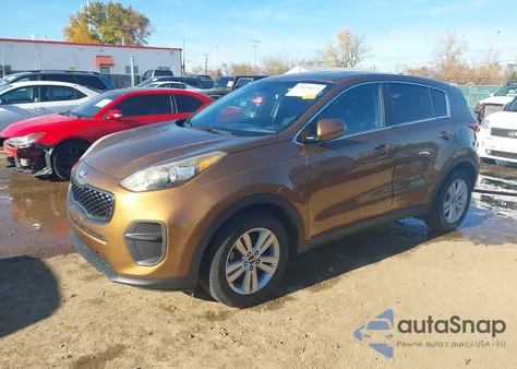 2017 Kia Sportage Lx from USA, damaged, VIN KNDPM3AC6H7119316